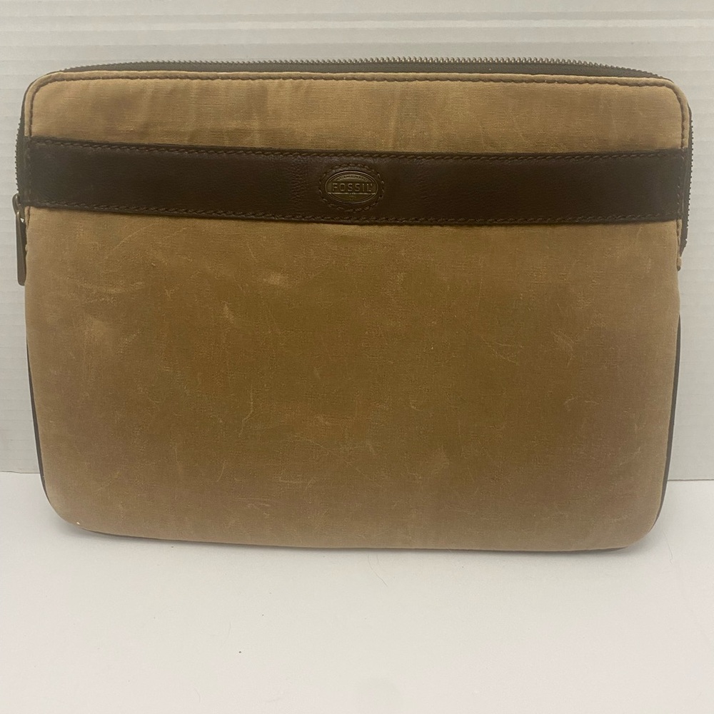 Fossil Tan Laptop Bag